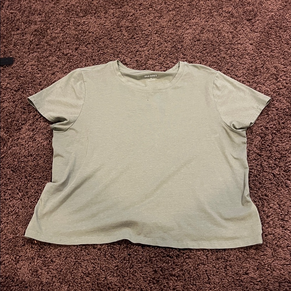Old Navy Sage Green Tee